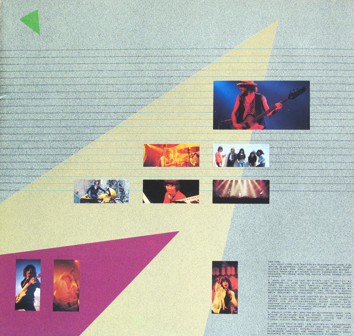 High Resolution Photos of rainbow best of rainbow lp 